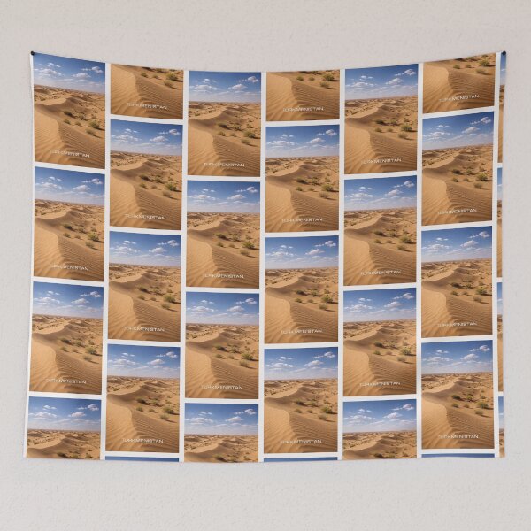 Item preview, Turkmenistan Travel Art designed and sold by Thistle-TShop.
