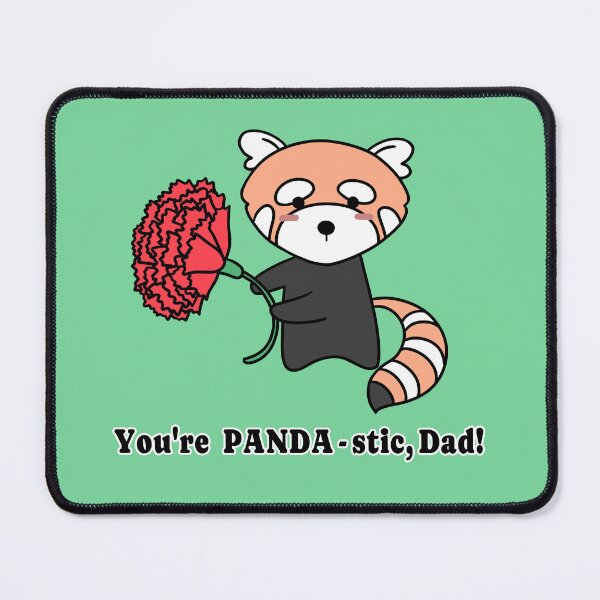 Item preview, Funny Father's Day Red Panda - You're PANDA-stic, Dad! designed and sold by ubborn.