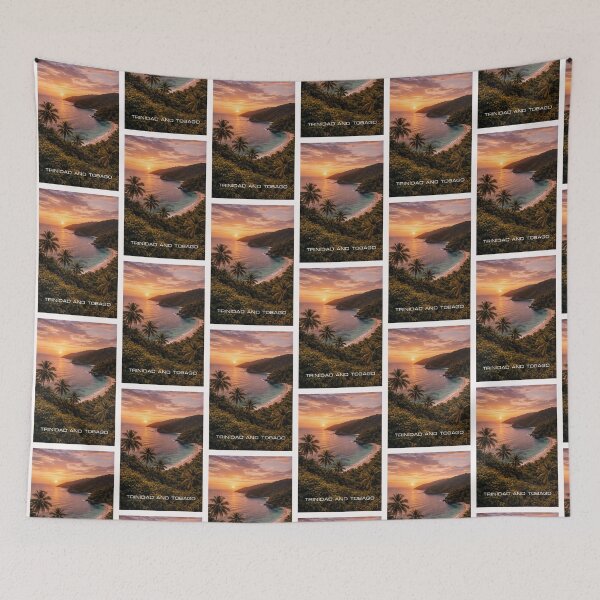 Item preview, Arte de viaje de Trinidad y Tobago designed and sold by Thistle-TShop.