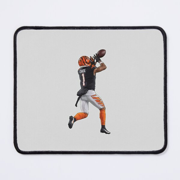 Item preview, Ja'Marr Chase #1 Jumping Catch designed and sold by EndZoneEmporium.