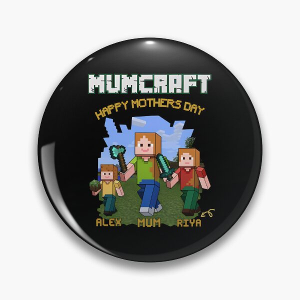 Item preview, Mumcraft Personalised Kids Names, Mothers Day Shirt, gift for mom, Gaming Mom Jumper designed and sold by Jeffasmooren.