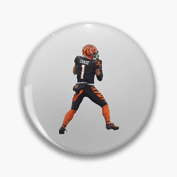 Item preview, Ja'Marr Chase #1 Power Catch designed and sold by EndZoneEmporium.