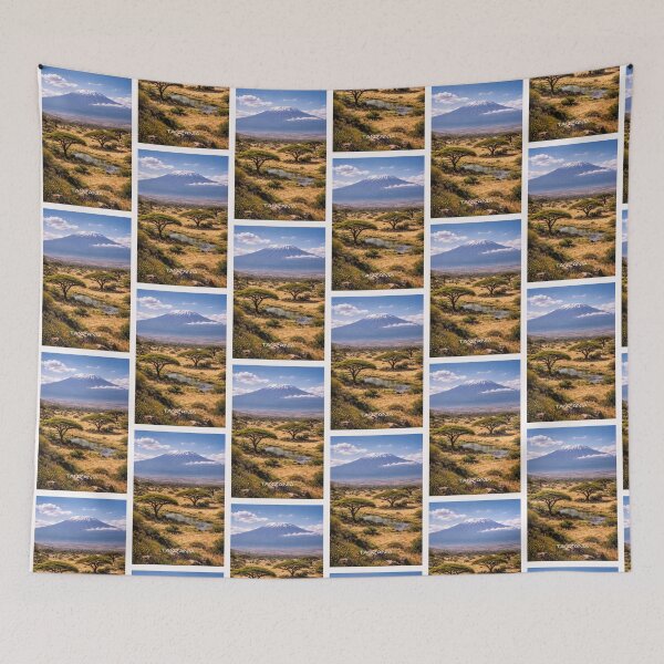 Item preview, Tanzania Travel Art designed and sold by Thistle-TShop.