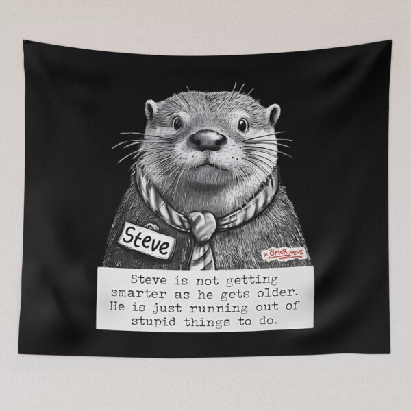 Item preview, Not Getting Smarter - Steve unisex designed and sold by Jeffasmooren.