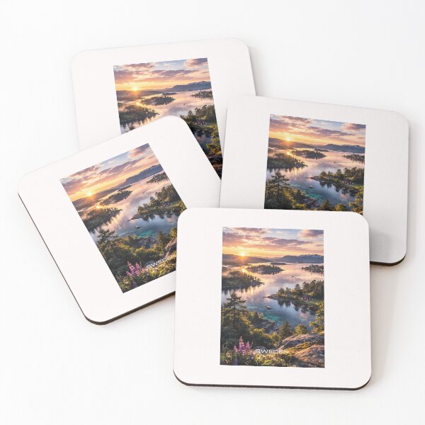 Item preview, Sweden Travel Art designed and sold by Thistle-TShop.