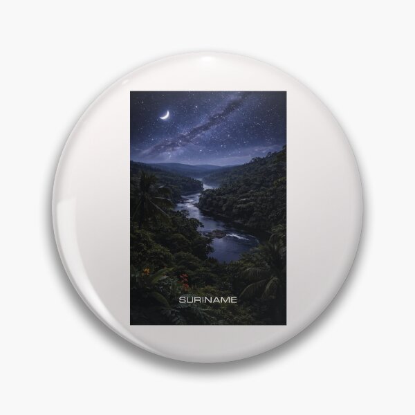 Item preview, Suriname Travel Art designed and sold by Thistle-TShop.