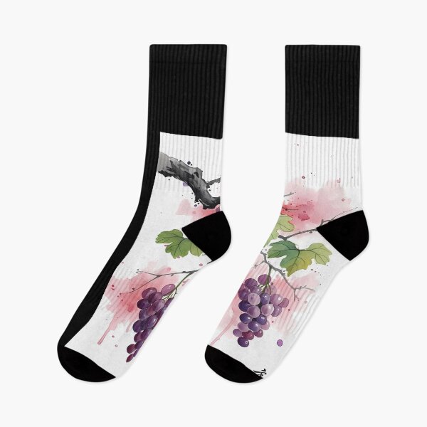 Item preview, Watercolor Grapes on a Branch designed and sold by ForThe2F0X1Folks.