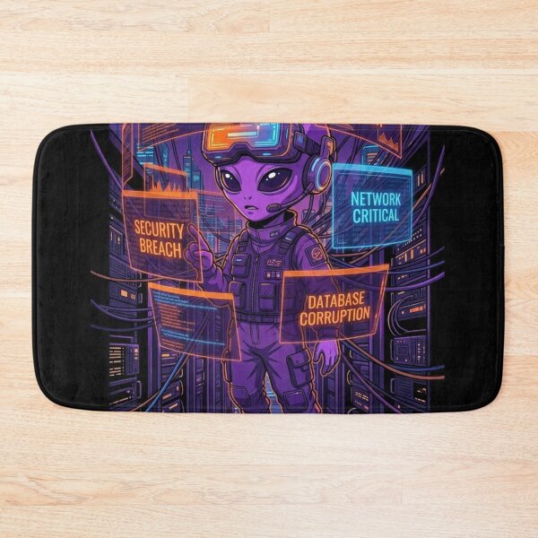 Item preview, Alien IT Support  Warning Zone designed and sold by KurtByteStudio.
