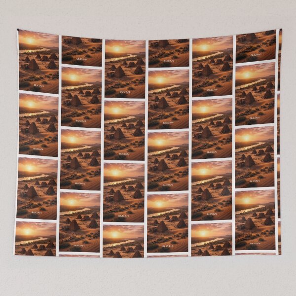 Item preview, Sudan Travel Art designed and sold by Thistle-TShop.