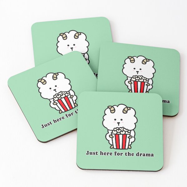 Item preview, Funny Drama Sheep with Popcorn designed and sold by ubborn.