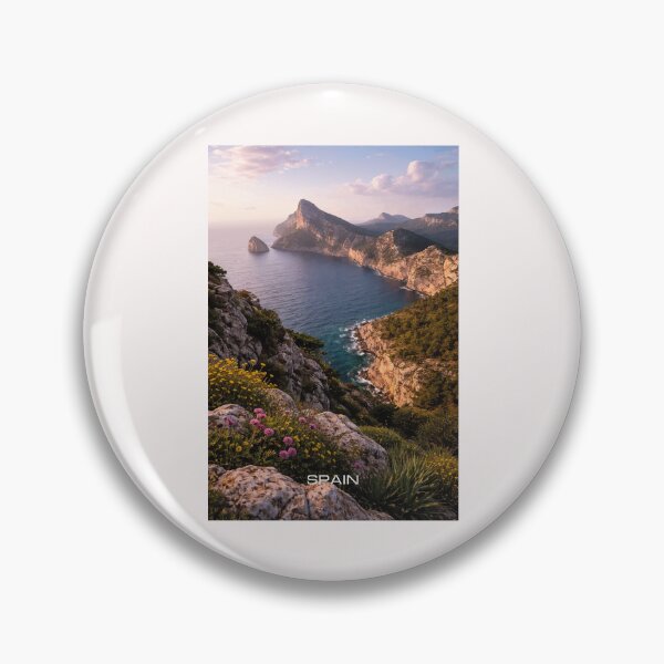 Item preview, Spain Travel Art designed and sold by Thistle-TShop.