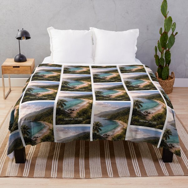 Item preview, Sierra Leone Travel Art designed and sold by Thistle-TShop.
