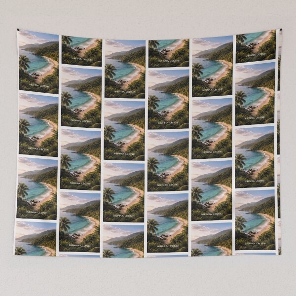 Item preview, Sierra Leone Travel Art designed and sold by Thistle-TShop.