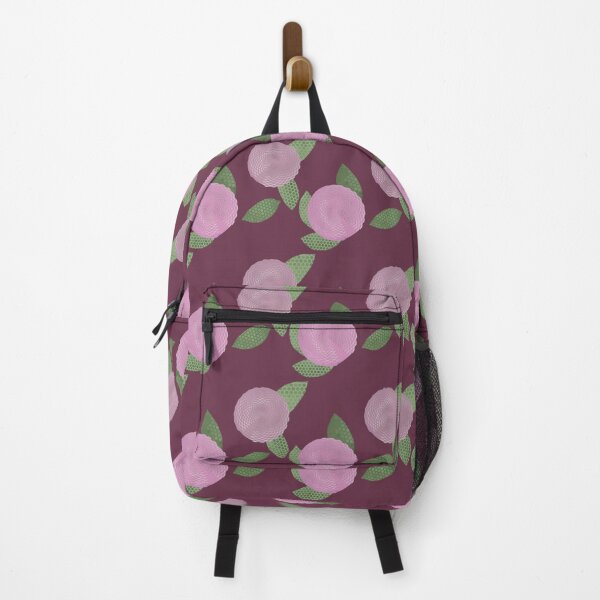 Item preview, Abstract Mums on Deep Mauve  designed and sold by JaygiesDesign.