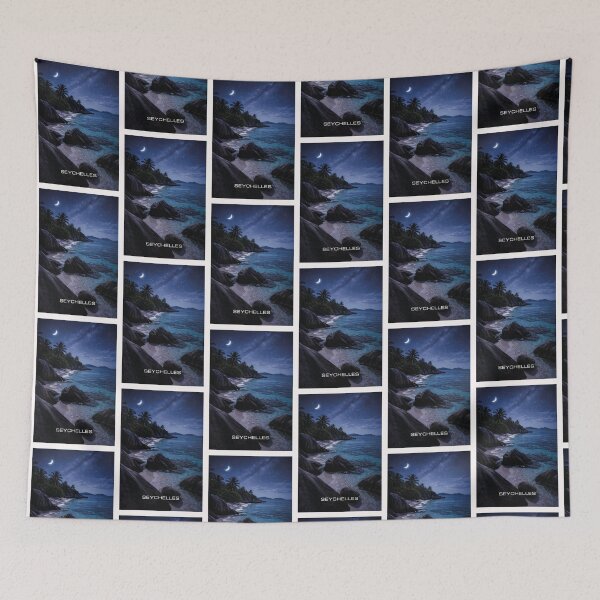 Item preview, Seychelles Travel Art designed and sold by Thistle-TShop.