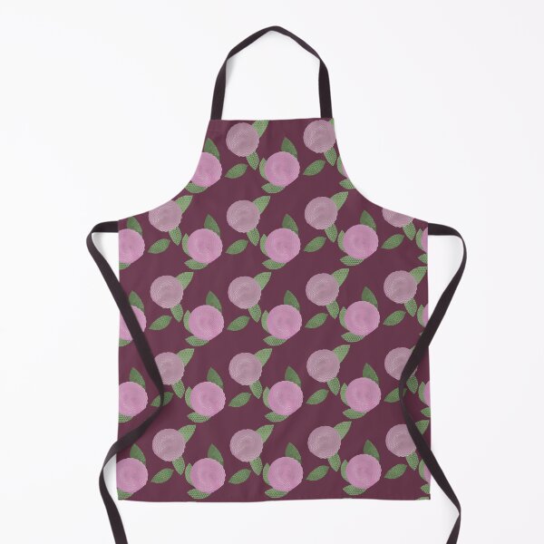 Item preview, Abstract Mums on Deep Mauve  designed and sold by JaygiesDesign.