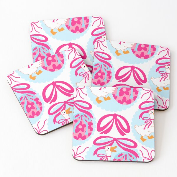 Item preview, Duck and Ribbon Pattern designed and sold by foundthenat.