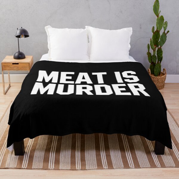 Item preview, Meat Is Murder - Funny Vergan Quote designed and sold by divanagebazy.