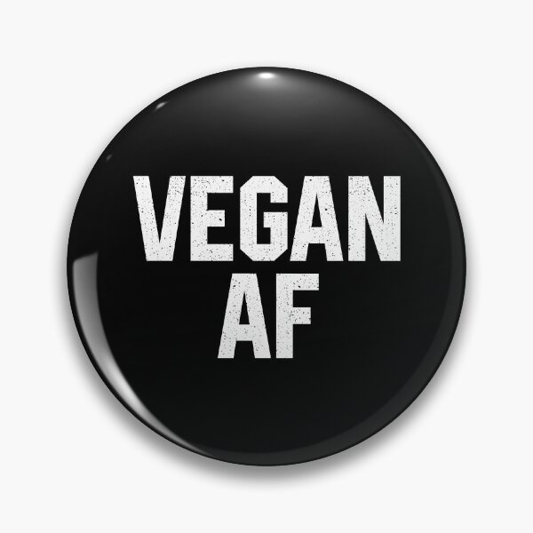 Item preview, Vegan AF - Funny Vegan Vegetarian Gift designed and sold by divanagebazy.