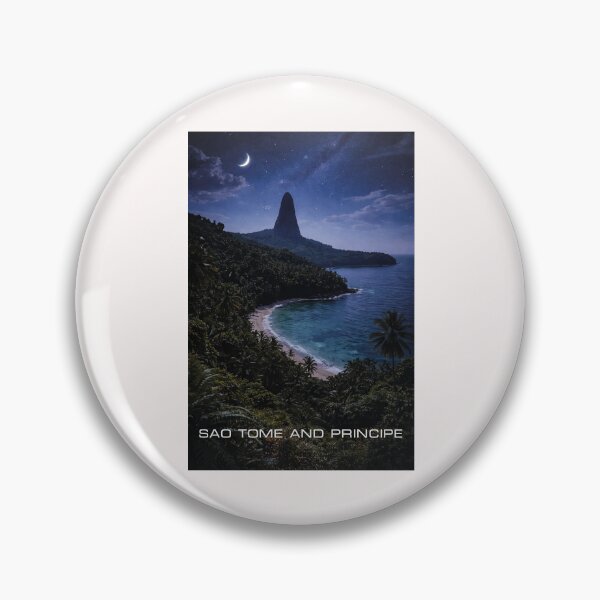 Item preview, São Tomé and Príncipe Travel Art designed and sold by Thistle-TShop.
