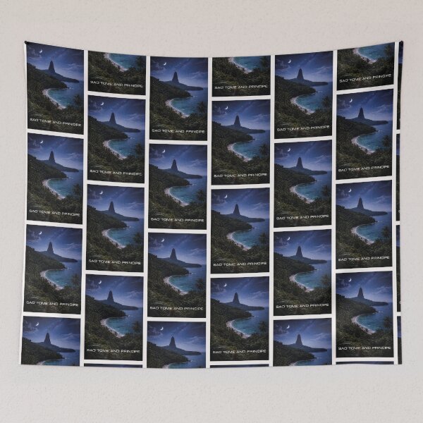 Item preview, São Tomé and Príncipe Travel Art designed and sold by Thistle-TShop.