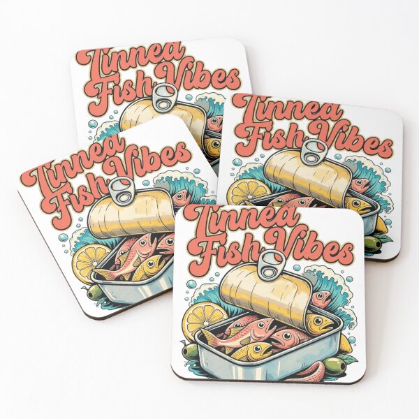 Item preview, "Tinned Fish Vibes designed and sold by Berouita studio .