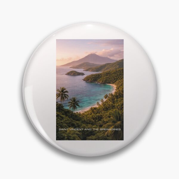 Item preview, Saint Vincent and the Grenadines Travel Art designed and sold by Thistle-TShop.