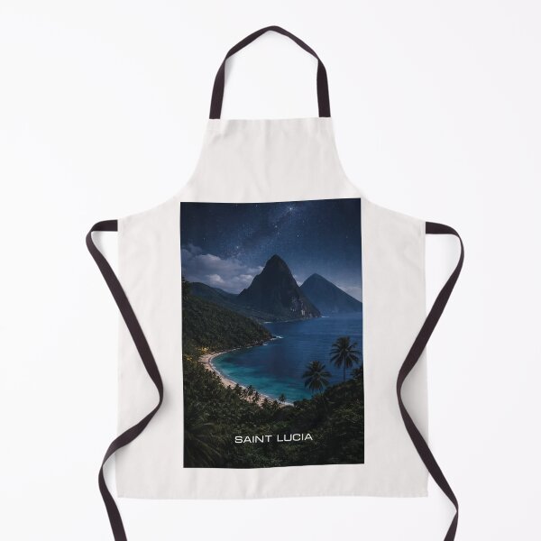 Item preview, Saint Lucia Travel Art designed and sold by Thistle-TShop.