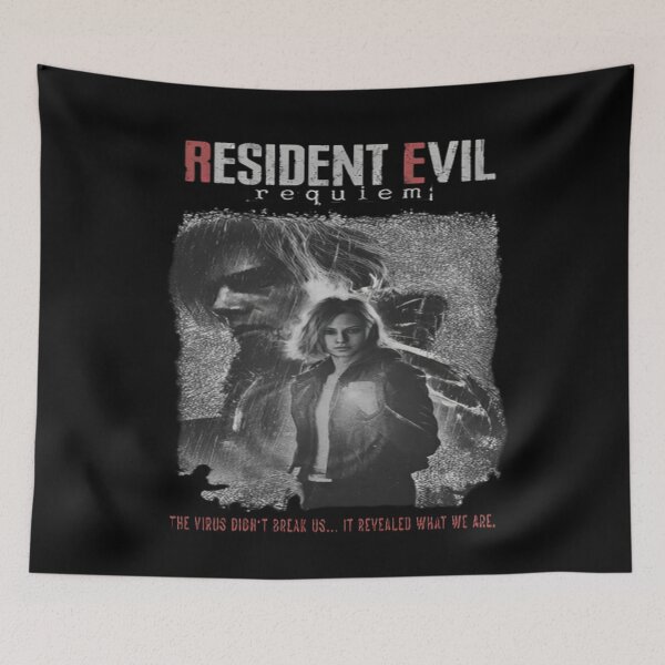 Item preview, Resident Evil Requiem, Leon S Kennedy Tee, Grace Ashcroft, Victor gideon designed and sold by Jeffasmooren.