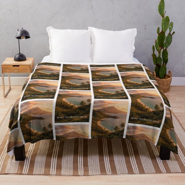 Item preview, Saint Kitts and Nevis Travel Art designed and sold by Thistle-TShop.