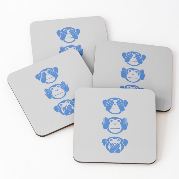 Item preview, THREE WISE MONKEYS designed and sold by TEOSEF.