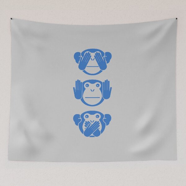 Item preview, THREE WISE MONKEYS designed and sold by TEOSEF.