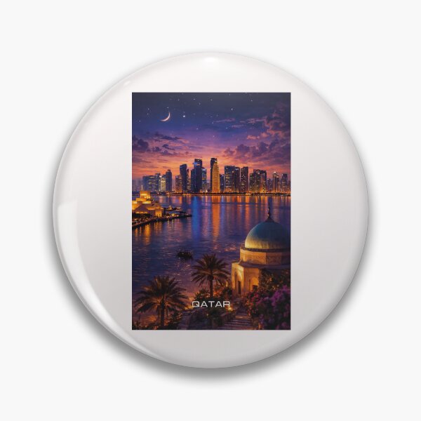 Item preview, Qatar Travel Art designed and sold by Thistle-TShop.