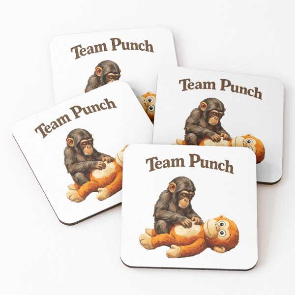 Item preview, Team Punch, Cute Monkey Graphic Tee, Comfort Colors 1717, Baby Monkey designed and sold by Jeffasmooren.