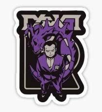Rocket Boss Giovanni Sticker
