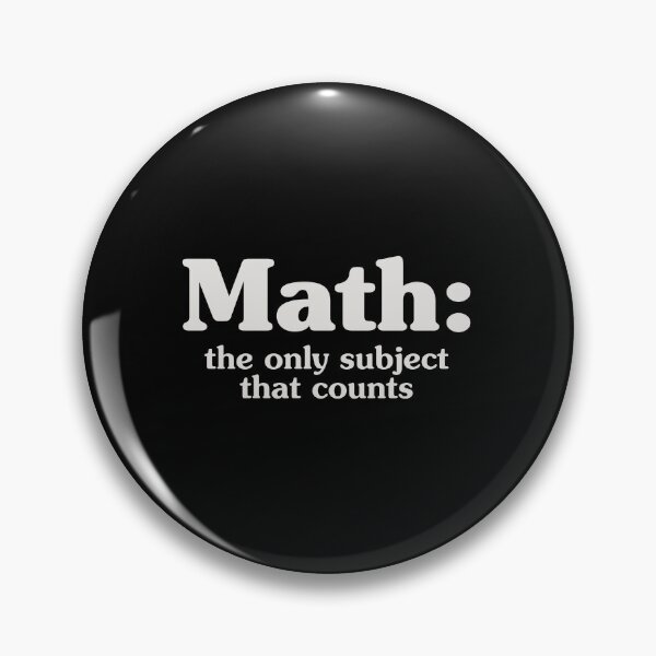 Item preview, Math The Only Subject That Counts designed and sold by vionartymoiz.