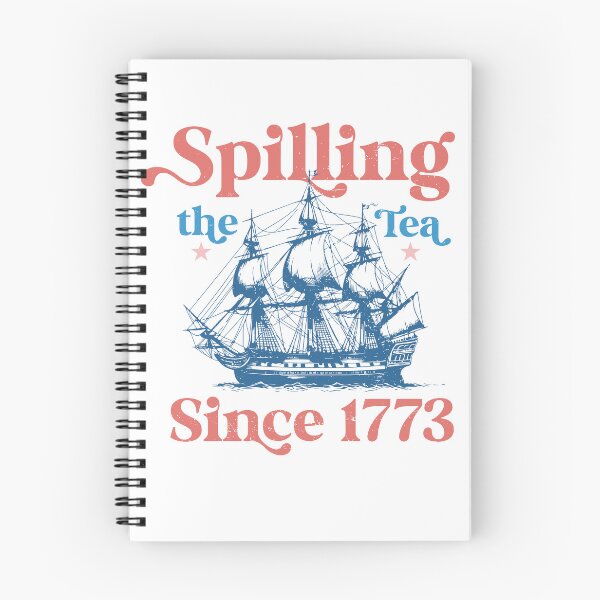 Item preview, Spilling The Tea Since 1773 Funny US History designed and sold by H3ll-Ash-Studio.