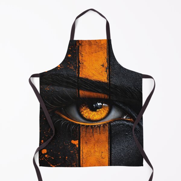 Item preview, Golden Eye Abstract Noir Portrait designed and sold by Kaleidoscope Print.