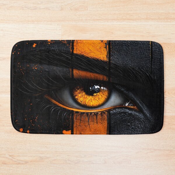 Item preview, Golden Eye Abstract Noir Portrait designed and sold by Kaleidoscope Print.