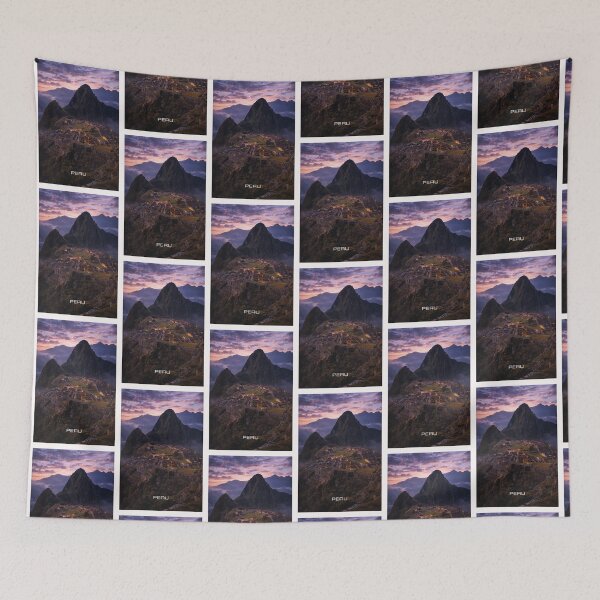 Item preview, Peru Travel Art designed and sold by Thistle-TShop.