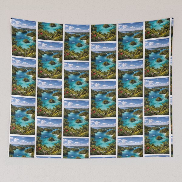 Item preview, Palau Travel Art designed and sold by Thistle-TShop.