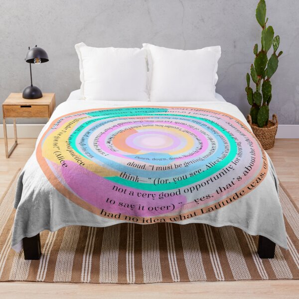 Item preview, Alice Down the Rabbit Hole Colorful designed and sold by JaygiesDesign.