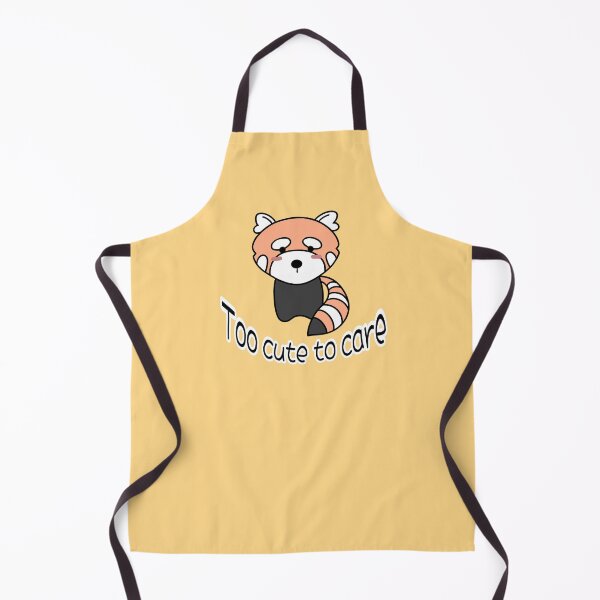 Item preview, Funny Red Panda - Too Cute To Care Kawaii Animal Sticker designed and sold by ubborn.