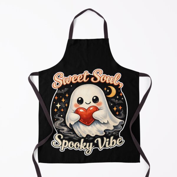 Item preview, Cute Ghost Sweet Soul Spooky Vibe Kawaii Halloween Ghost Aesthetic designed and sold by cr6zym1nd.