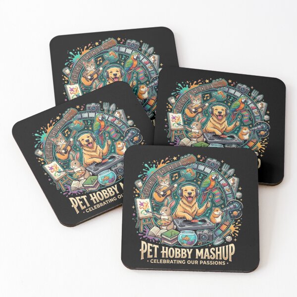 Item preview, Pet Hobby Mashup – Animals Doing Creative Hobbies and Music designed and sold by GenZFashion000.
