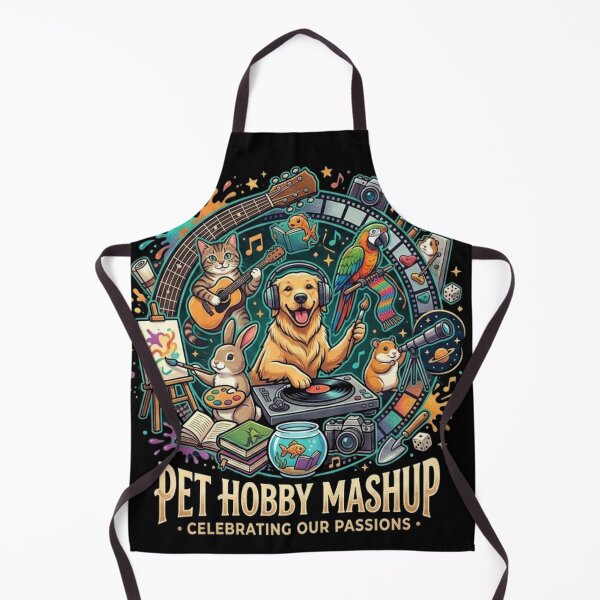 Item preview, Pet Hobby Mashup – Animals Doing Creative Hobbies and Music designed and sold by GenZFashion000.