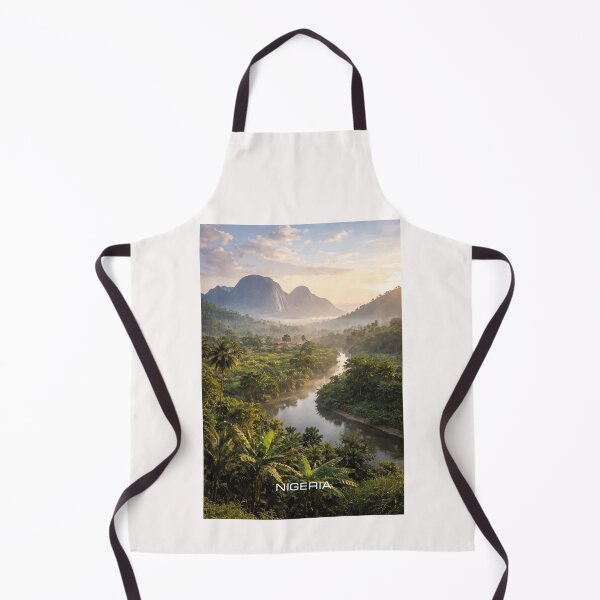 Item preview, Nigeria Travel Art designed and sold by Thistle-TShop.