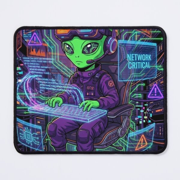 Item preview, Alien Programmer  Code From Another Galaxy designed and sold by KurtByteStudio.