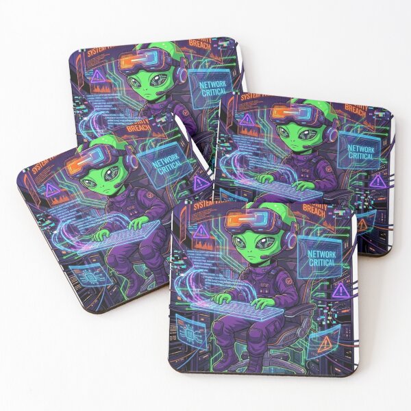 Item preview, Alien Programmer  Code From Another Galaxy designed and sold by KurtByteStudio.