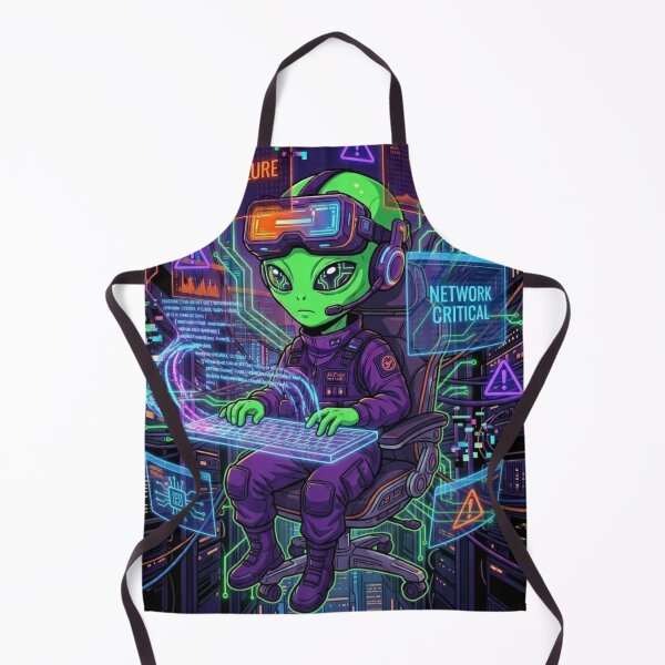 Item preview, Alien Programmer  Code From Another Galaxy designed and sold by KurtByteStudio.